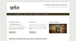 Desktop Screenshot of igniusmedia.com